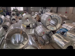 DX51D जस्ती स्टील का तार रोल 0.12 - 4.0 मिमी Z275 जीआई जीरो स्पैंगल हॉट डिप्ड